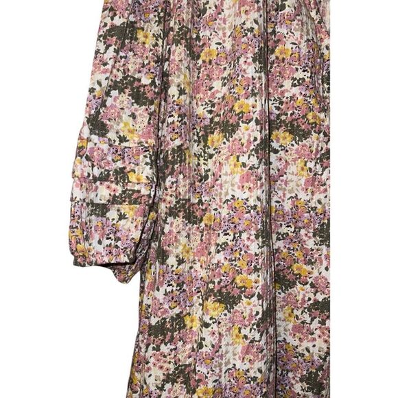 C A S L O N MAXI FLORAL BALLOON SLEEVES - Picture 5 of 8